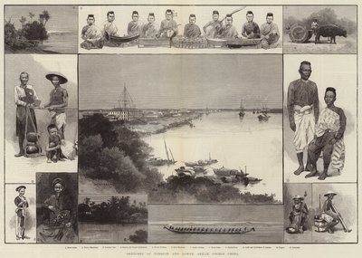 Sketches of Tonquin and Lower Annam, Cochin China by Charles Auguste Loye